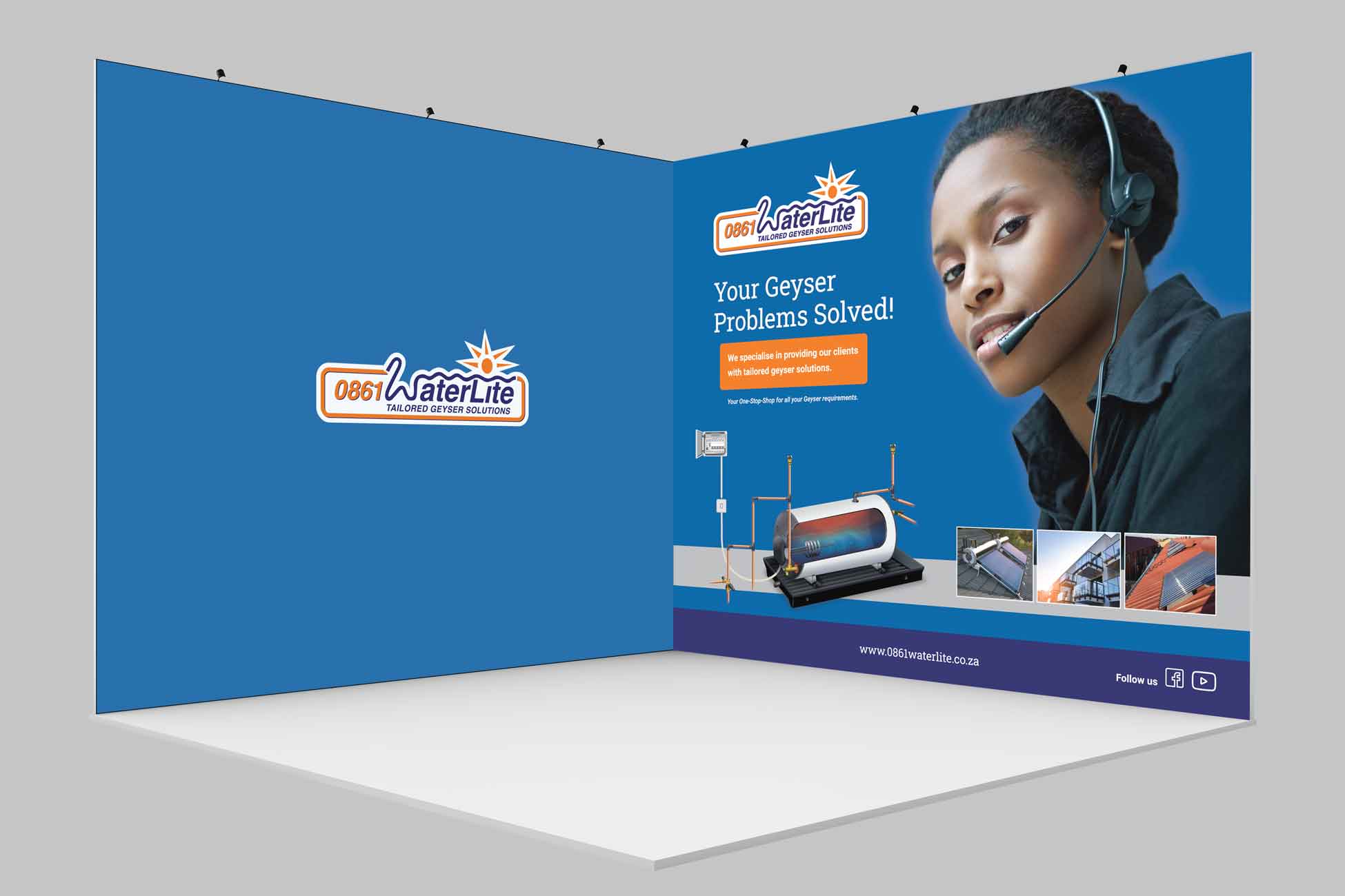 Waterlite Karge Format Banner