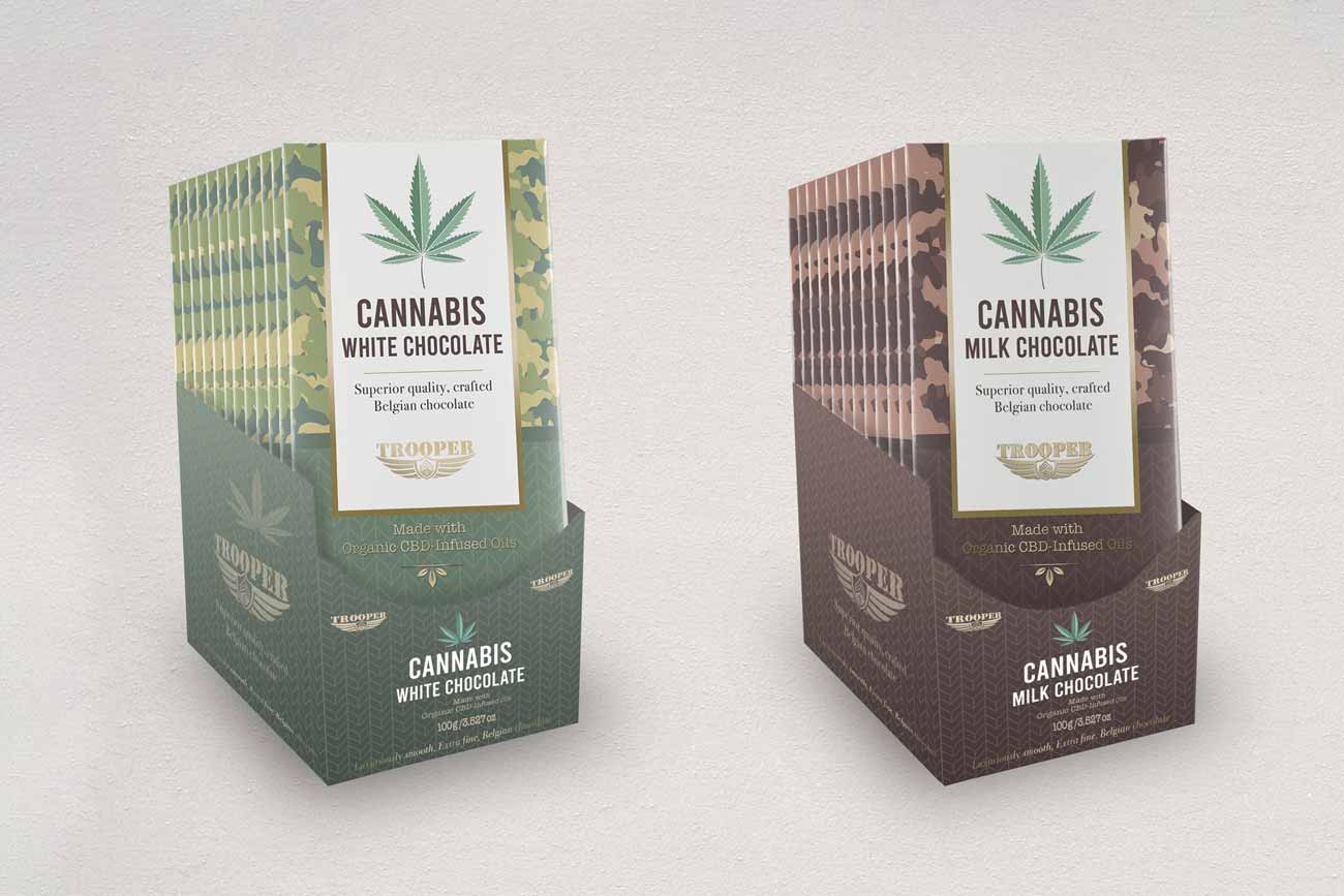 Cannabis Display mockup