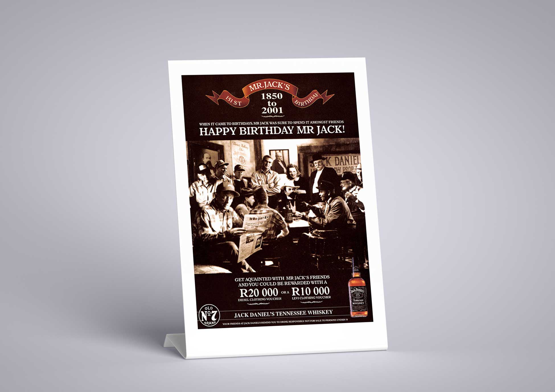 Jack Daniels Poster Hello Design