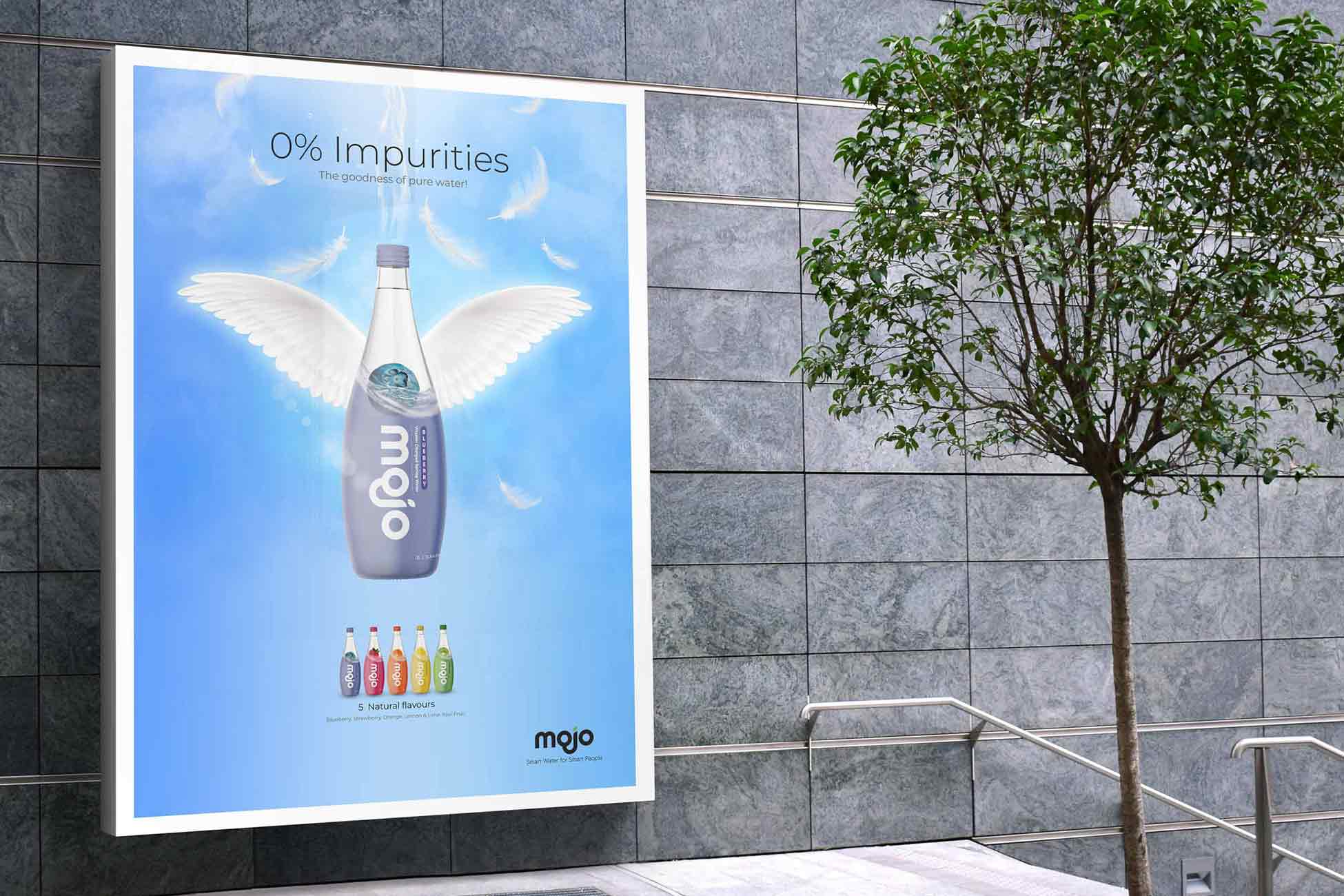 Mojo Angelic Bottle Mockup