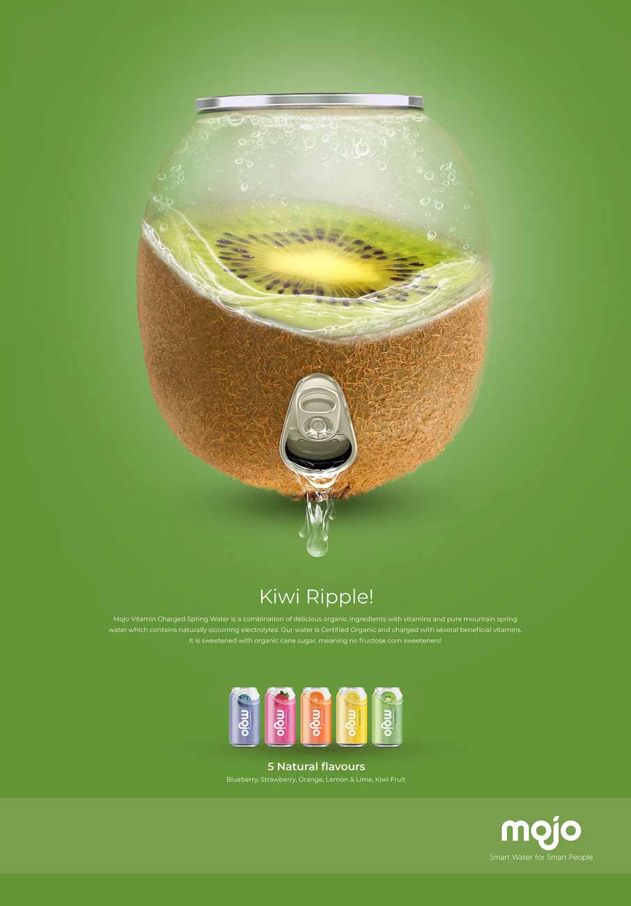 Mojo Kiwi Ripple Advert