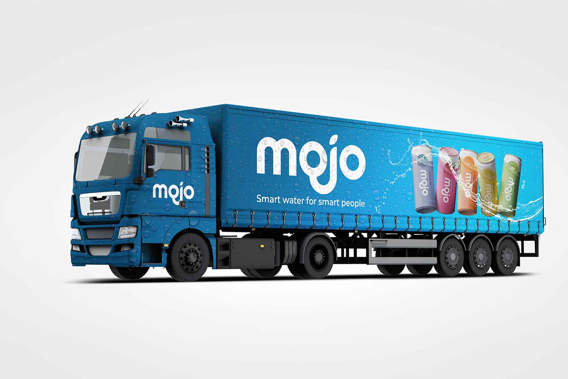 Mojo Truck Branding Site mockup