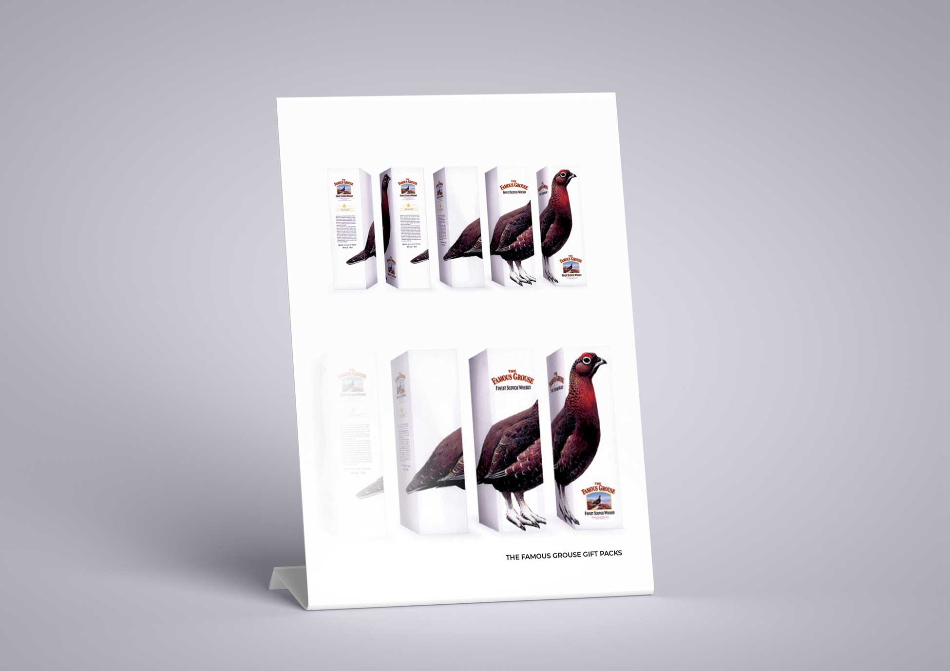 The Famouse Grouse Box Packaging Design